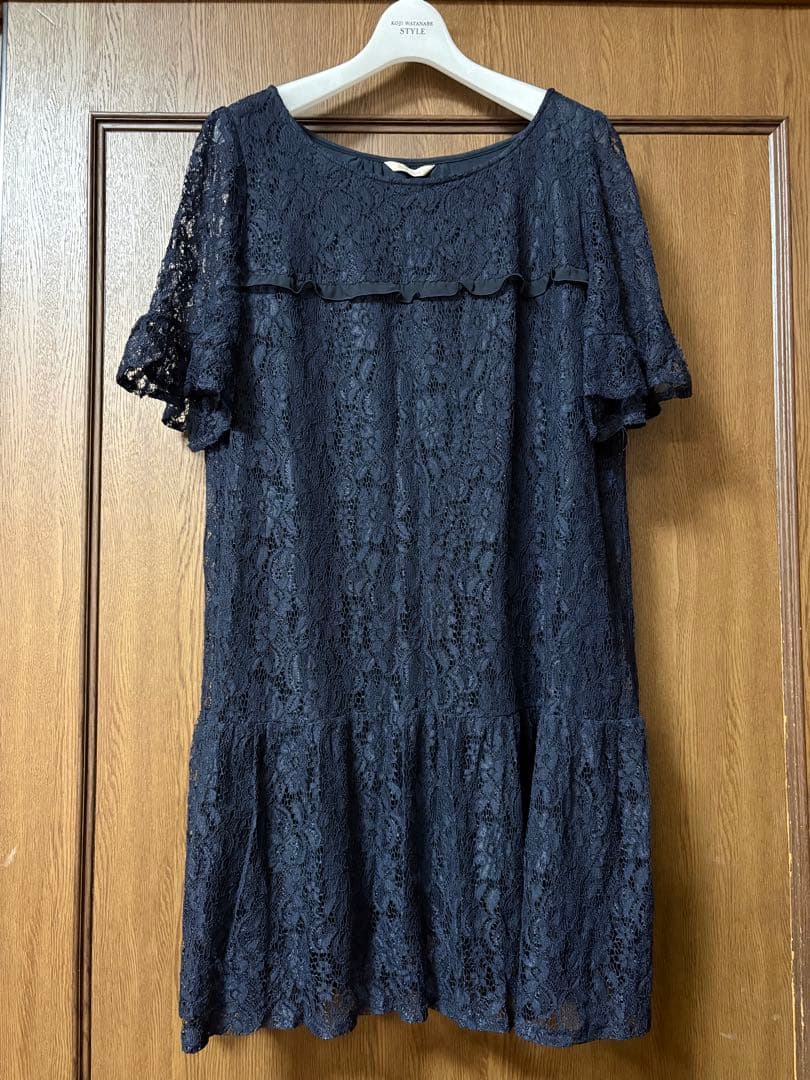 美品】ローズティアラ 大きいサイズ46 レース 花柄チュニック - メルカリ