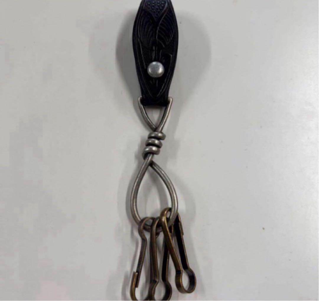 〆 RRLダブルアールエル キーフック リングセット キーホルダー DOUBLE