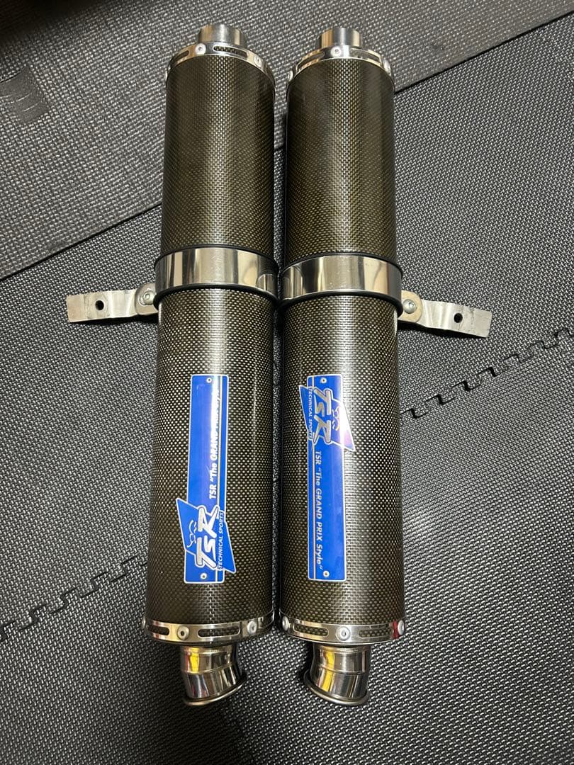 ホーネット250 TSR 2本出しマフラー