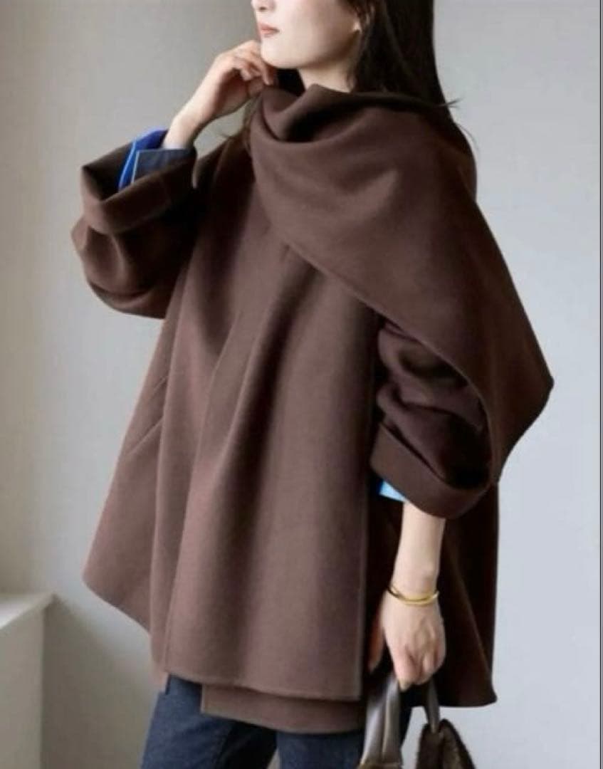 41800円】SLOBE IENA SUPER140 ダブルフェイス コート - メルカリ