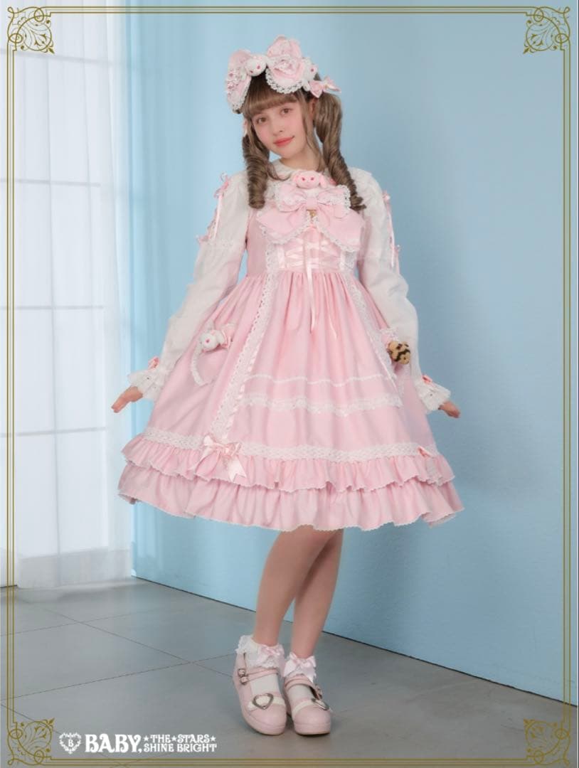 BABY くみゃちゃんのHeart suge decoration jsk Kumya's Heart Sugar Decoration JSK by Baby, the Stars Shine Bright