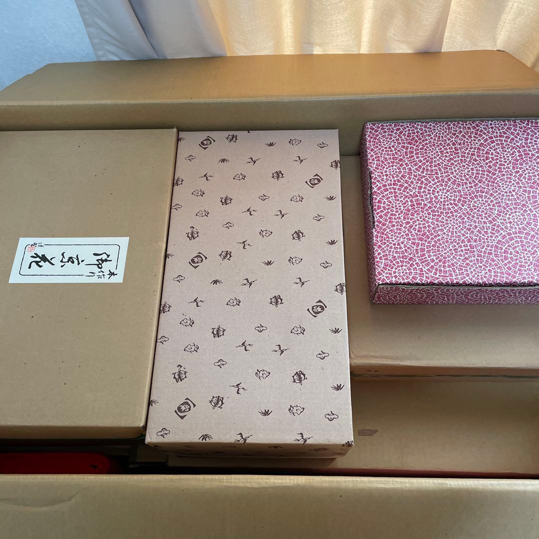 A雛人形 三段飾り 十二単衣 弥生雛 長月作 A＋B購入必須 - メルカリ