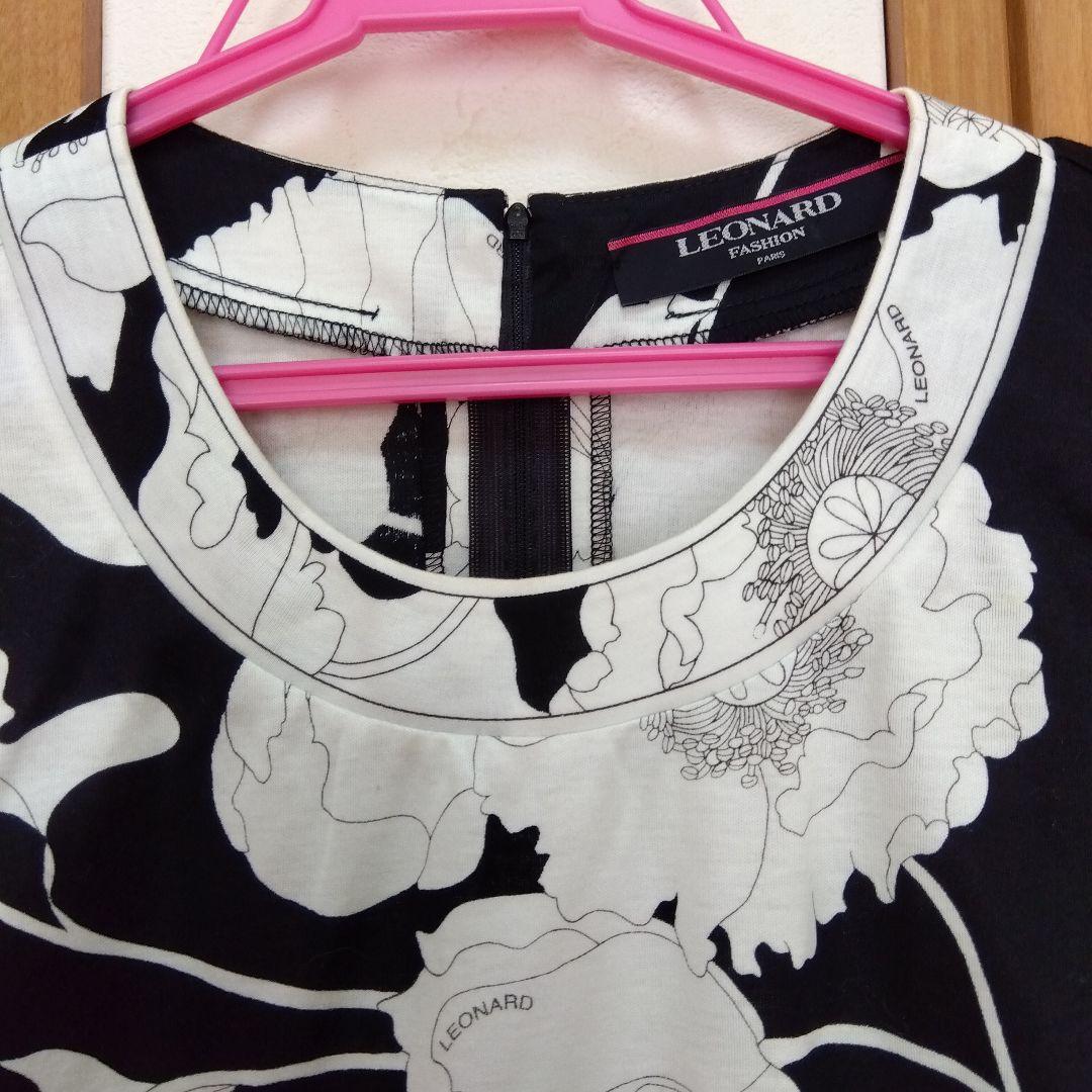 よう さま 専用です☆レオナール LEONARD 素敵なカットソー 肩タック L