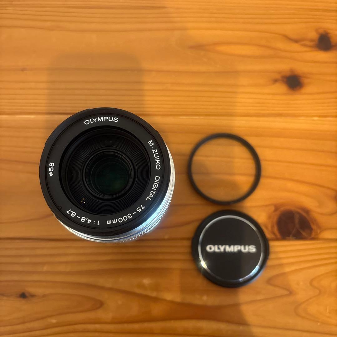 [美品]M.ZUIKO DIGITAL ED 75-300mm f4.8-6.7