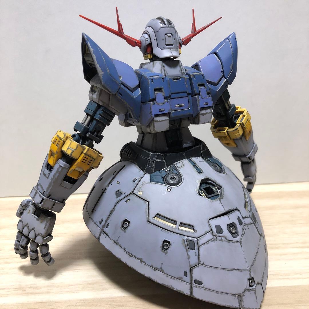 RG ジオング 塗装完成品 ウェザリング仕上げ ガンダム ガンプラ - メルカリ