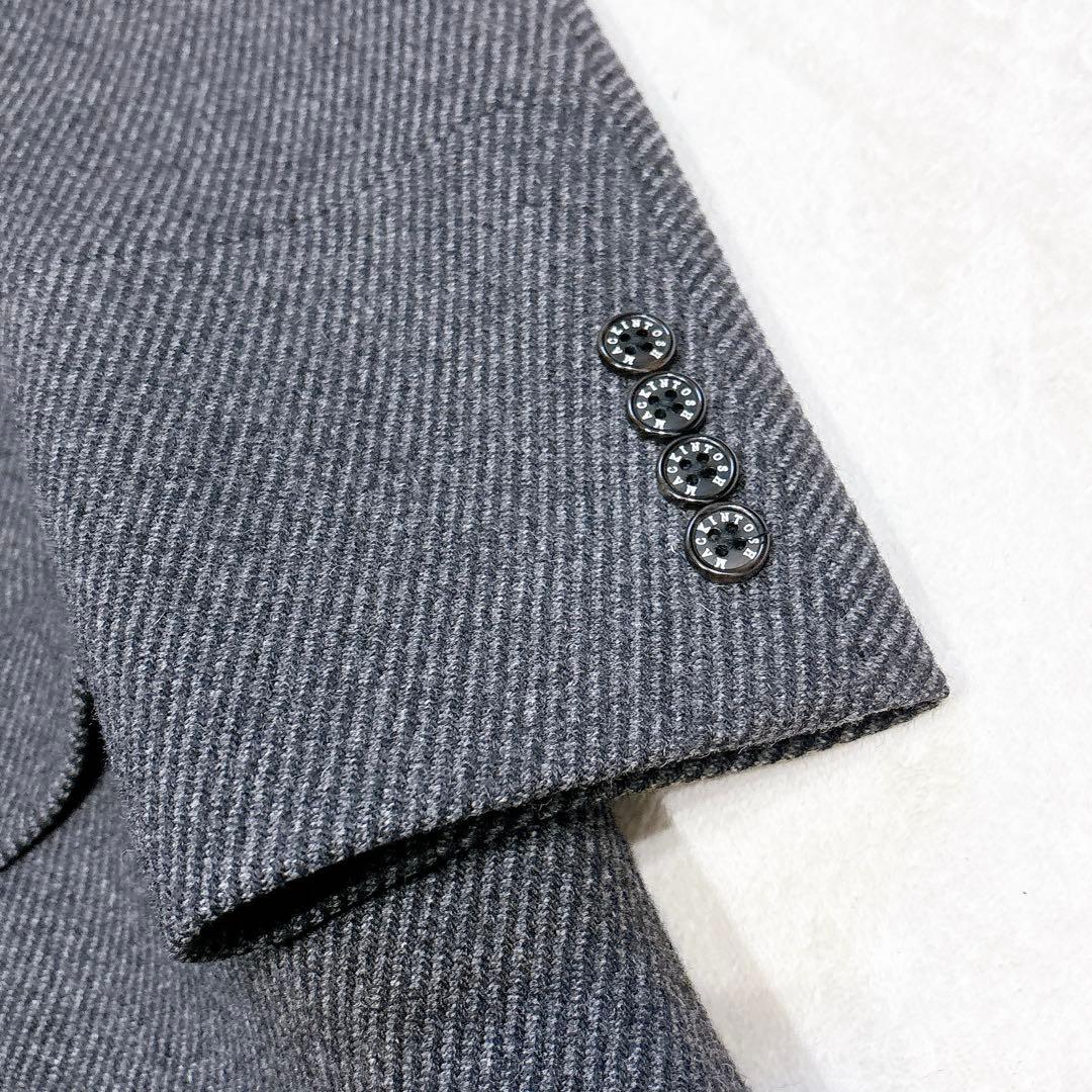 未使用✨　マッキントッシュ　ロンドン　チェスターコート　ピーコート　M グレー