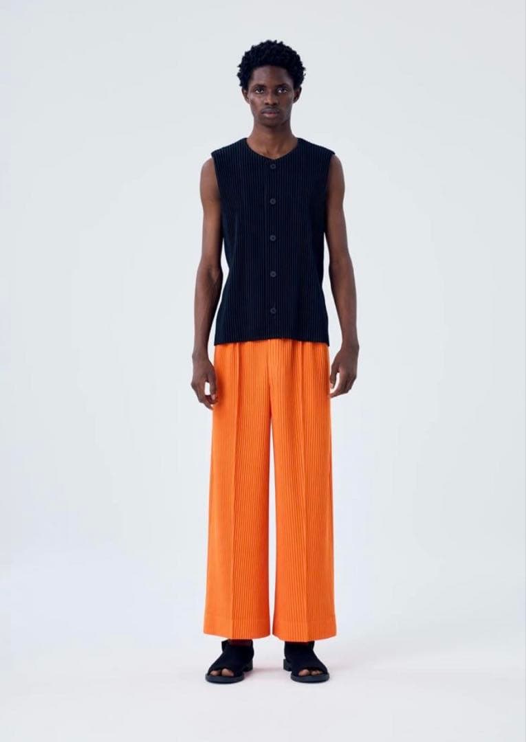 オムプリッセイッセイミヤケ パンツ monthly color February - メルカリ