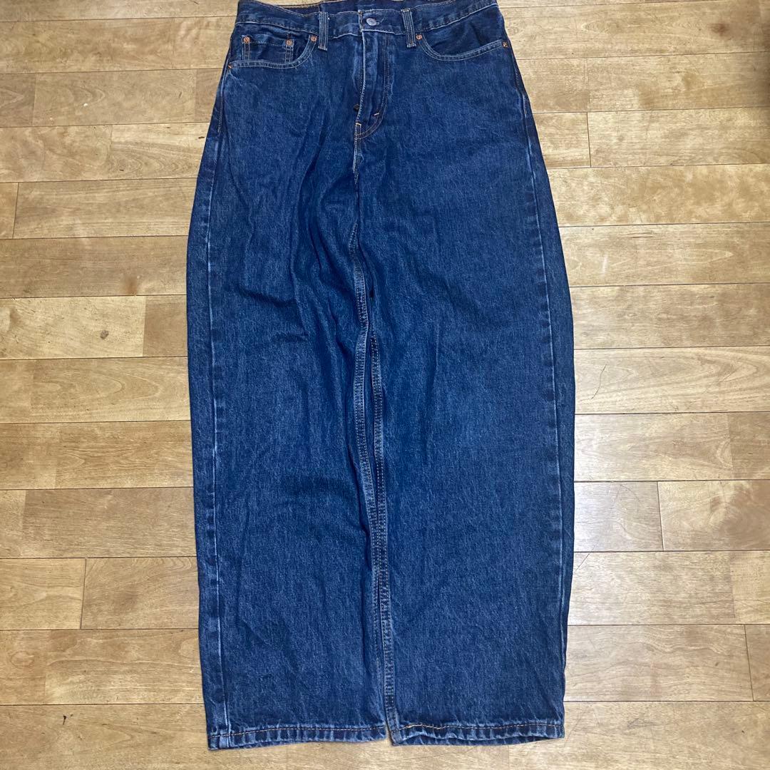 Levi's 578 baggy W30 L32 濃紺 ダークインディゴ - メルカリ