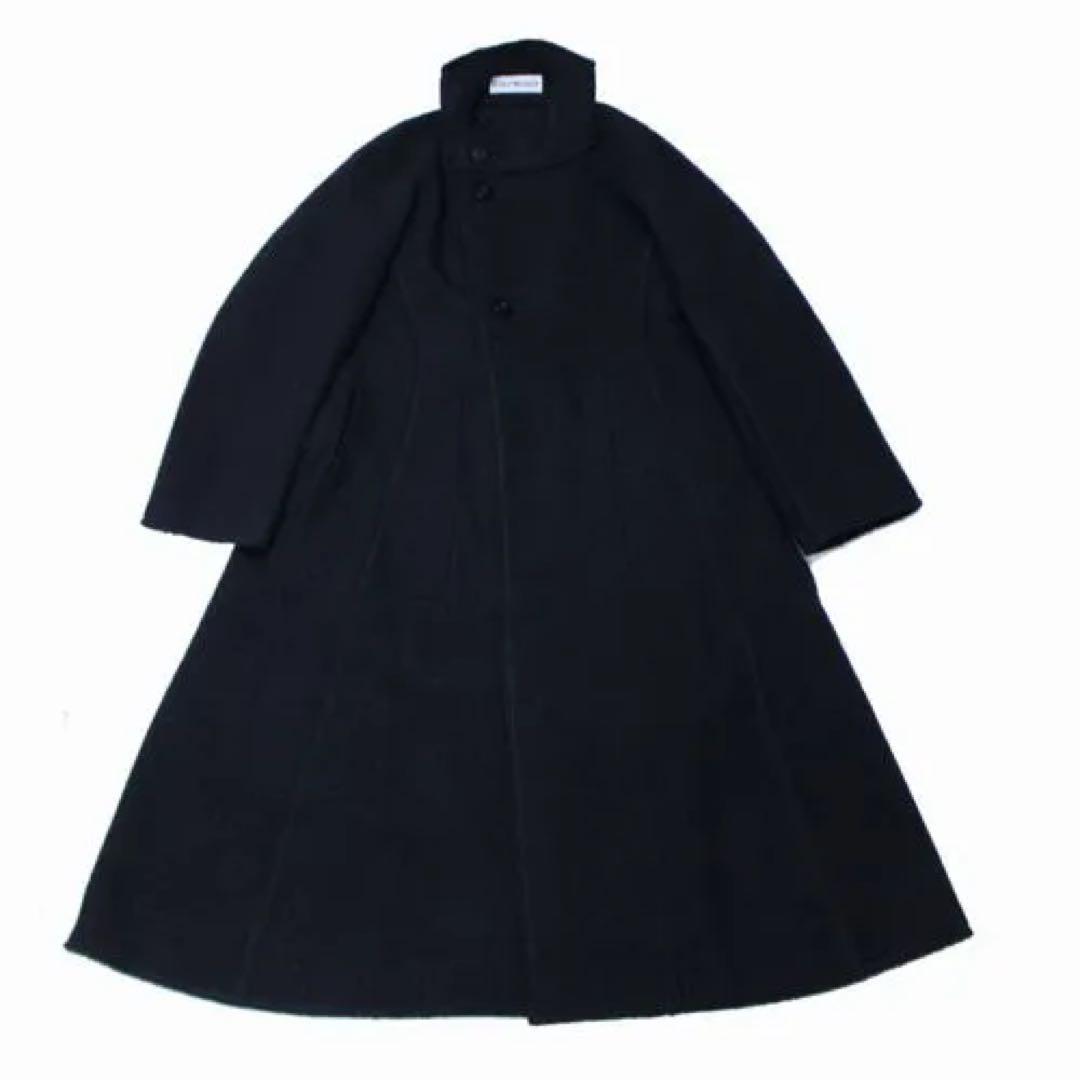 値下げ！】イッセイミヤケ ウール100%コート - メルカリ