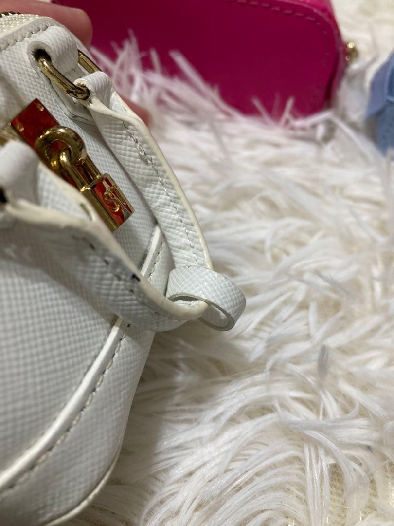 カラフルミニバッグチャーム4点セット カラフルミニバッグチャーム4点