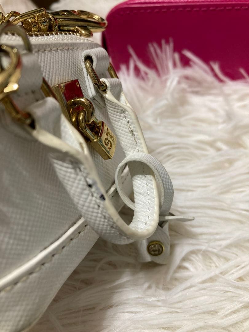 カラフルミニバッグチャーム4点セット カラフルミニバッグチャーム4点