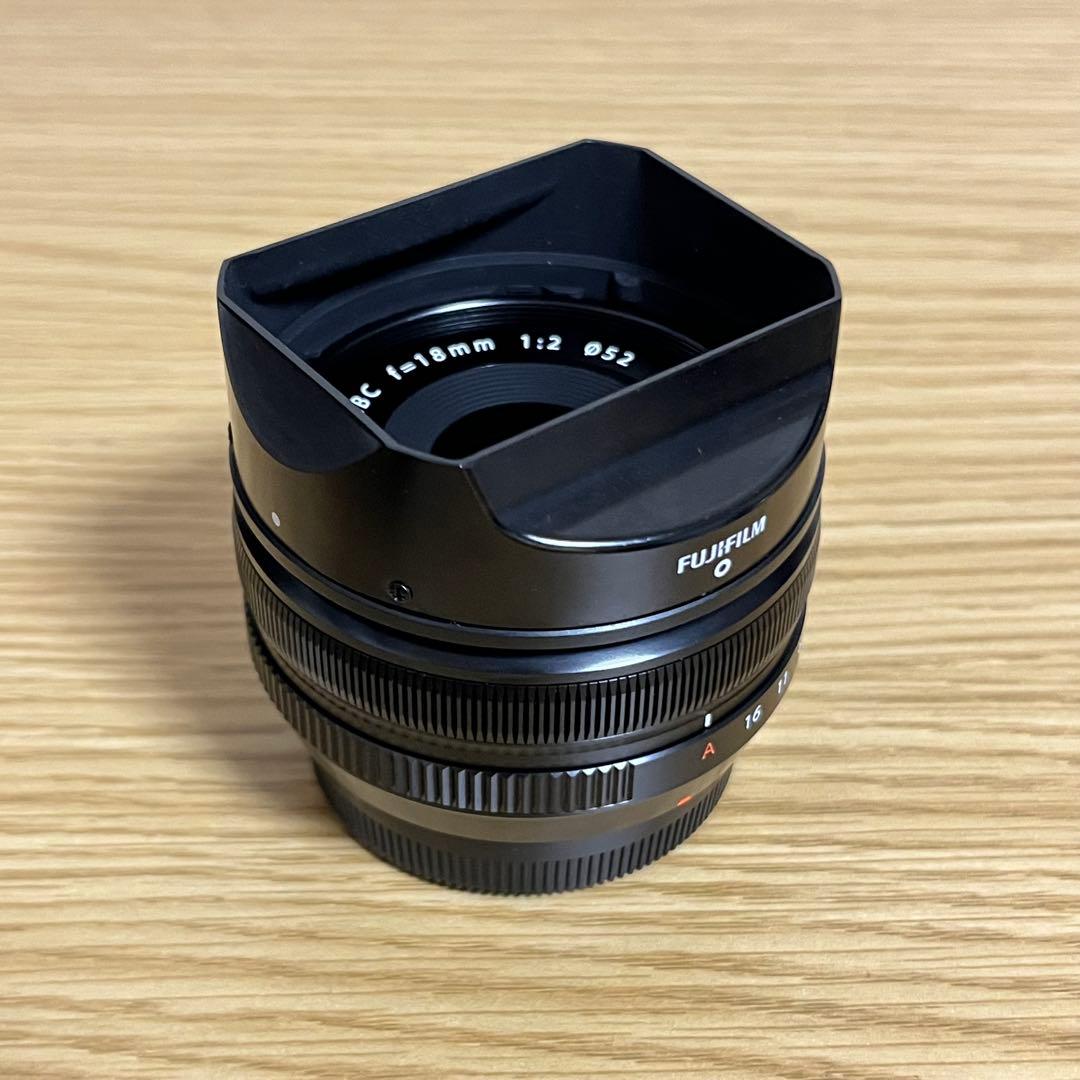 Fujinon 18mm f/2 レンズ　XF 18mm F2 R 単焦点レンズ