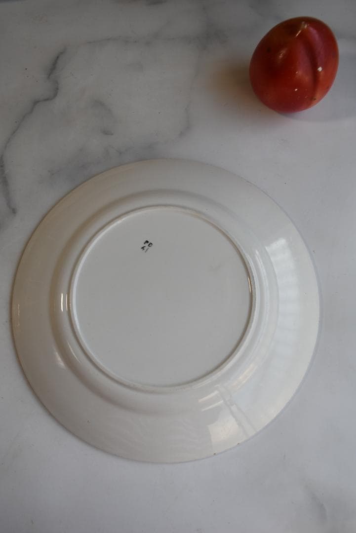 2枚組　バドンヴィレー　バスク皿　22.5㎝　フランスアンティーク