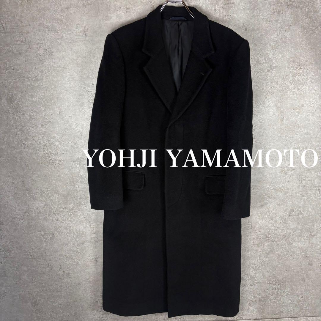 ヨウジヤマモト　モヘヤ　アルパカ　ウール　混　バルマカーン　コート　M AAR STAFF STYLING｜THE SHOP YOHJI YAMAMOTO