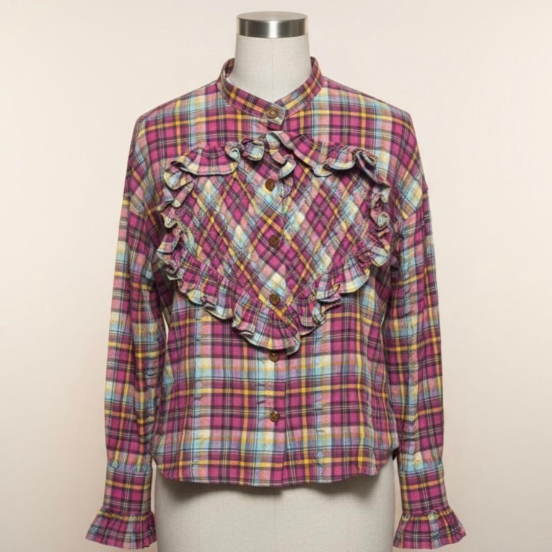 Vivienne Westwood RED LABEL ハート フリル シャツ - メルカリ