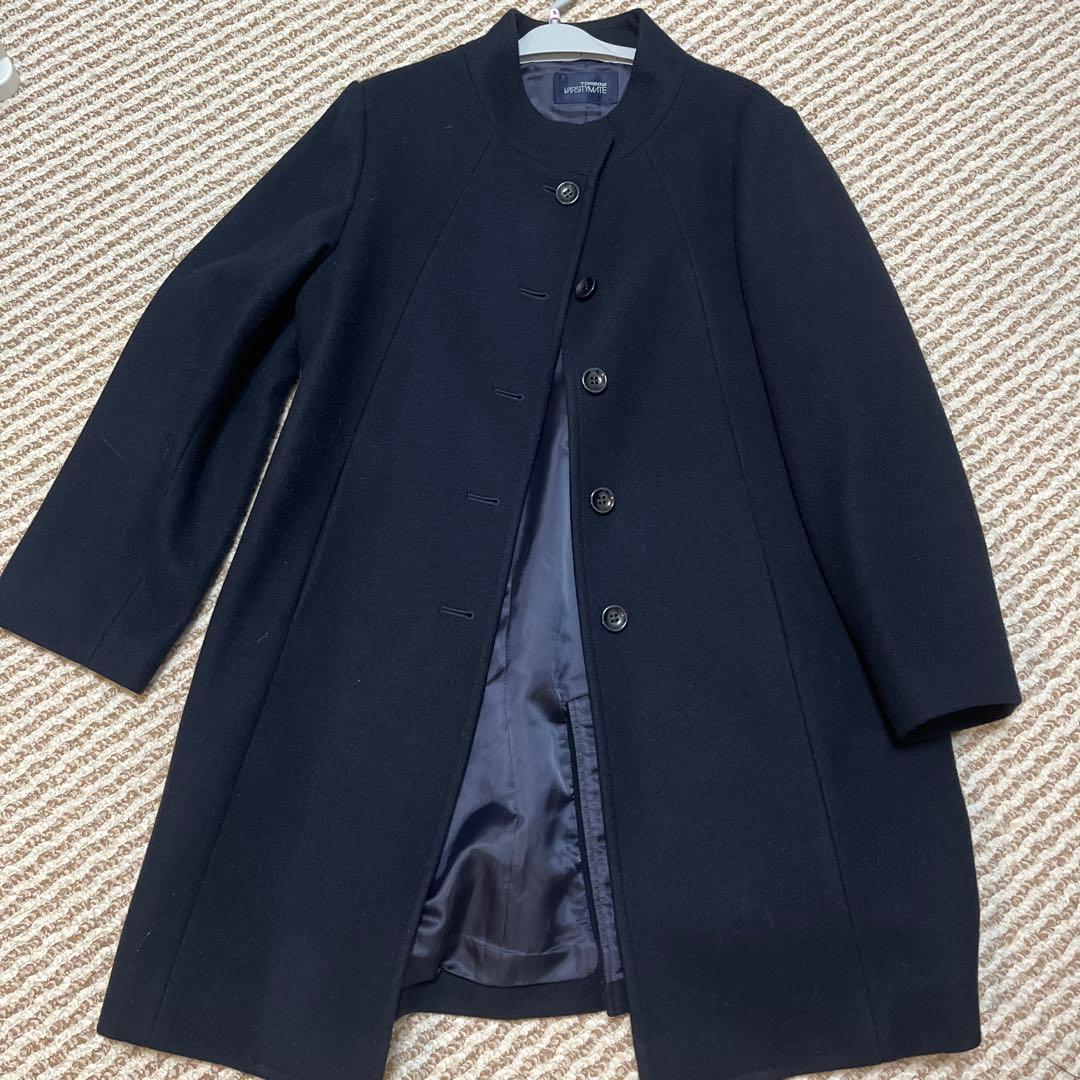 浪速中学•高校 冬用コート 黒 - メルカリ