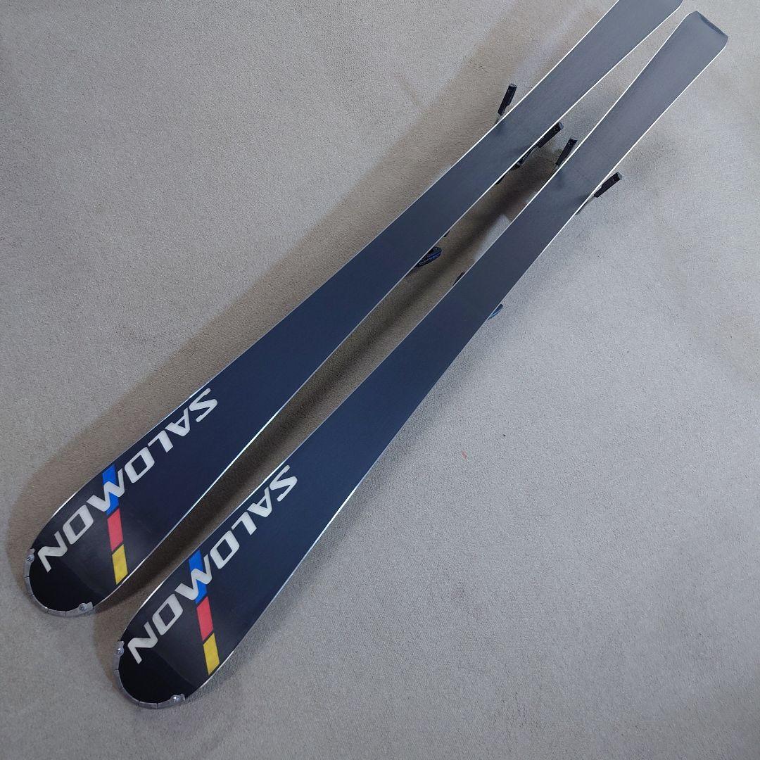 比較的きれい 使用済 サロモン24HOURS 154cm 2点セット スキー www