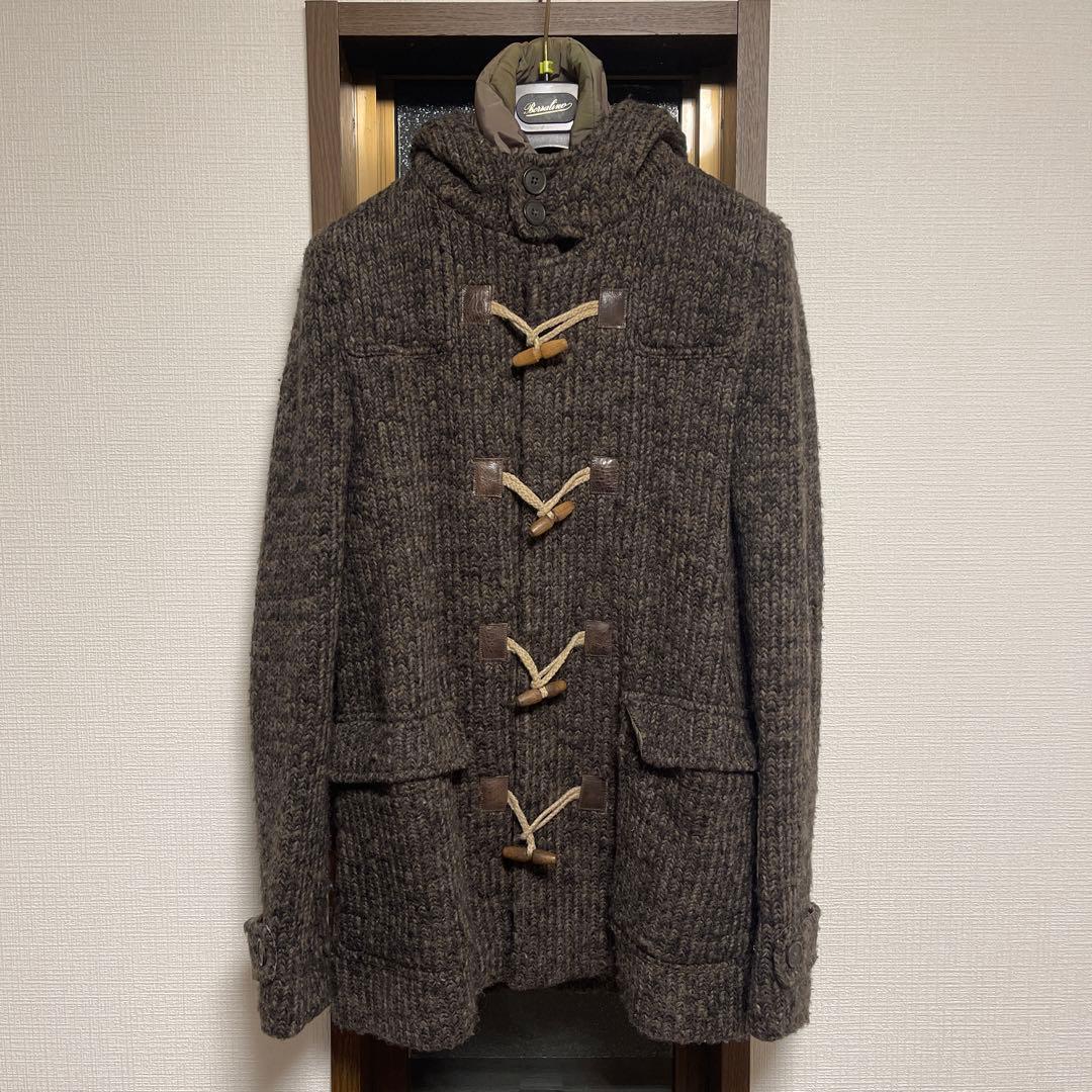 HERNO ダッフルニットコート 中綿 48 ヘルノ L - メルカリ