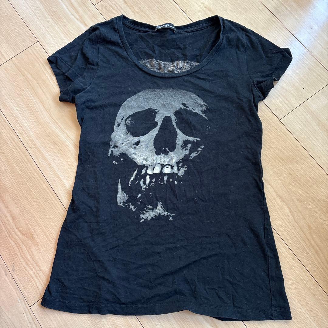スカルベリーチビTシャツ・ブラック ヒステリックグラマー - メルカリ