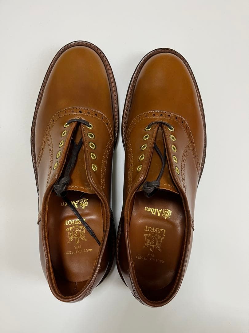 Alden × Leffot Whiskey Saddles D1307C - メルカリ