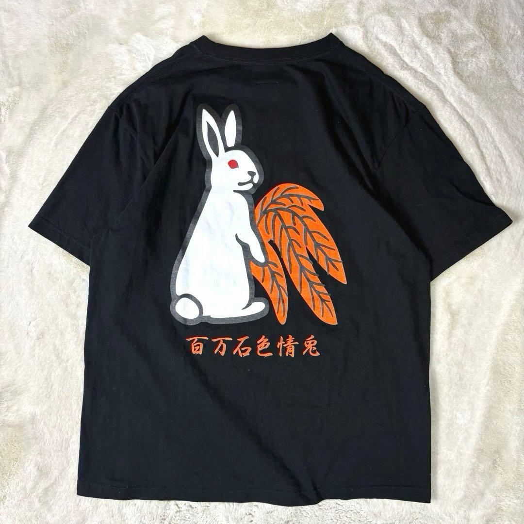 限定品 FR2 エフアールツー￼ L 半袖 Tシャツ 刺繍 デカロゴ￼ 即完売