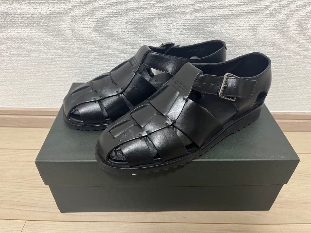 パラブーツ　グルカサンダル　paraboot レザー シューズ 革靴 サイズ40