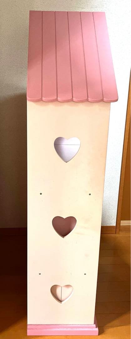 平成レトロ マザーガーデン 野いちご 棚 家具 本棚 木のおうち型 豪華