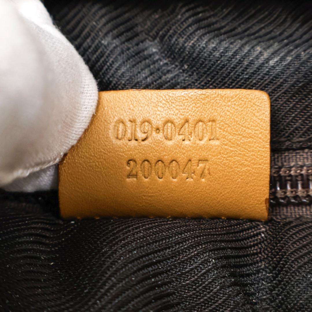 H5318-31グッチ GGキャンバス×レザー シェリーライントート 保存袋付