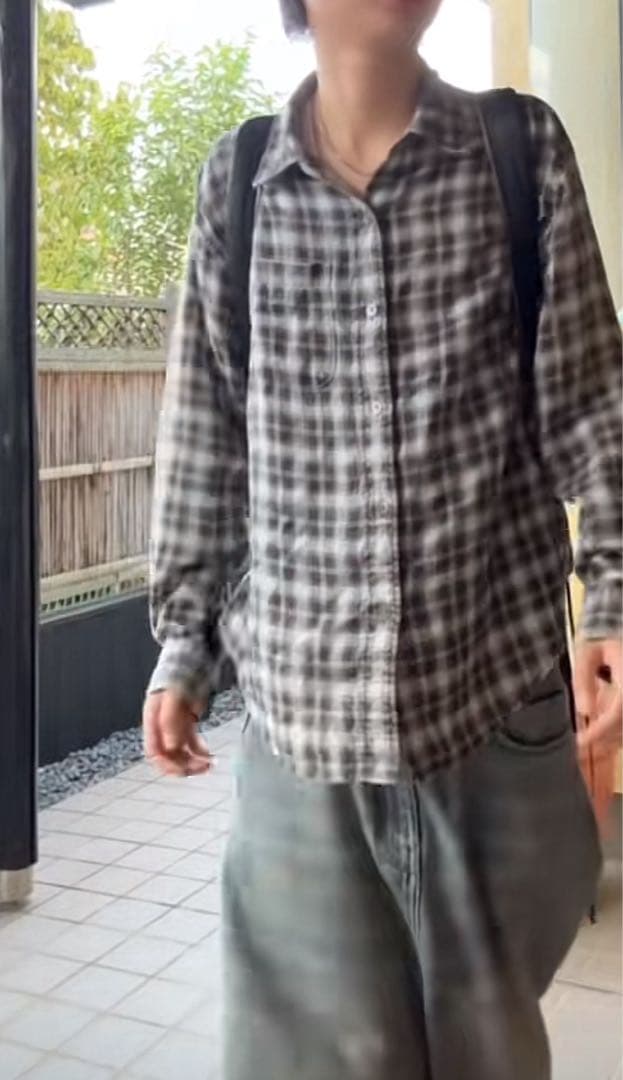 stussy ネルシャツ