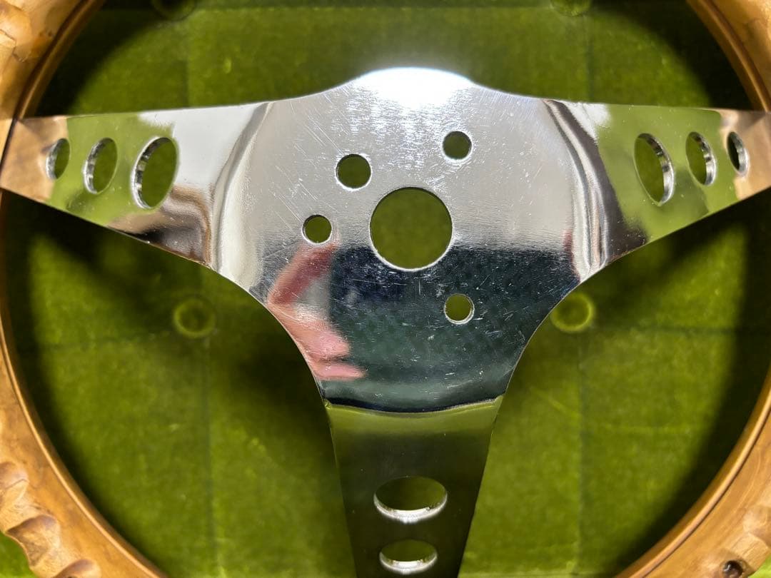 当時物 グラント ウッド ステアリング & ホーンボタン - メルカリ