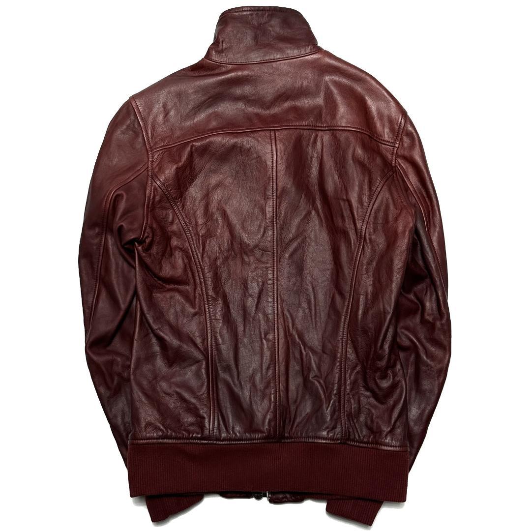 定価19万 junhashimoto MINI COLLARレザーライダース 2 - メルカリ