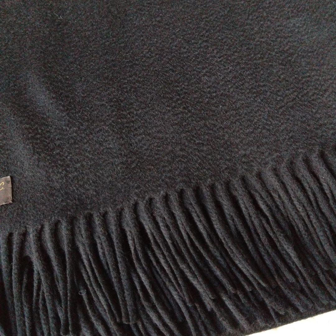 美品✨ロロ・ピアーナ超大判ストールカシミヤ100%フリッソン仕上げ