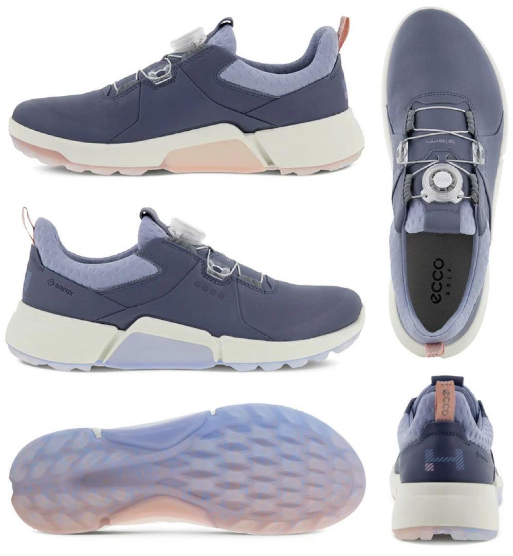 《新品》ecco ゴルフシューズ BIOM HYBRID4 BOA 24cm