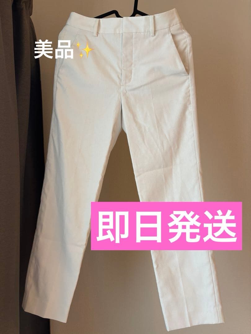 ✨美品✨】UNITED ARROWS パンツ ホワイト 値下げ中 - メルカリ