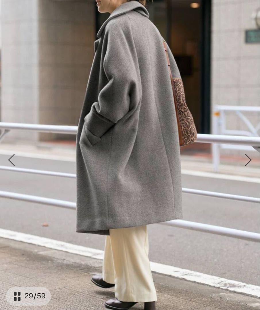 《お値下げいたしました》TICCA ティッカテントコート　グレー