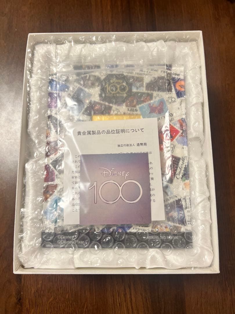 純金カード約4g【ディズニー100周年記念】【2026/1/31まで出品