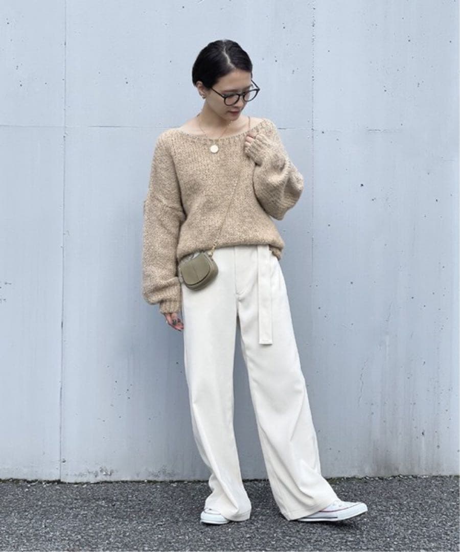 RN☆プロフ必読☆ 様専用 別注ボートネックスリットプルオーバー