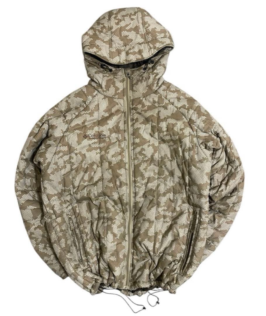 最高作】Columbia ダウンジャケット カモフラ テック系 archive - メルカリ