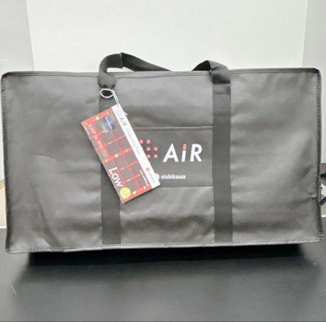 新品 エアー4DX ピロー LOW 西川 レッド - メルカリ