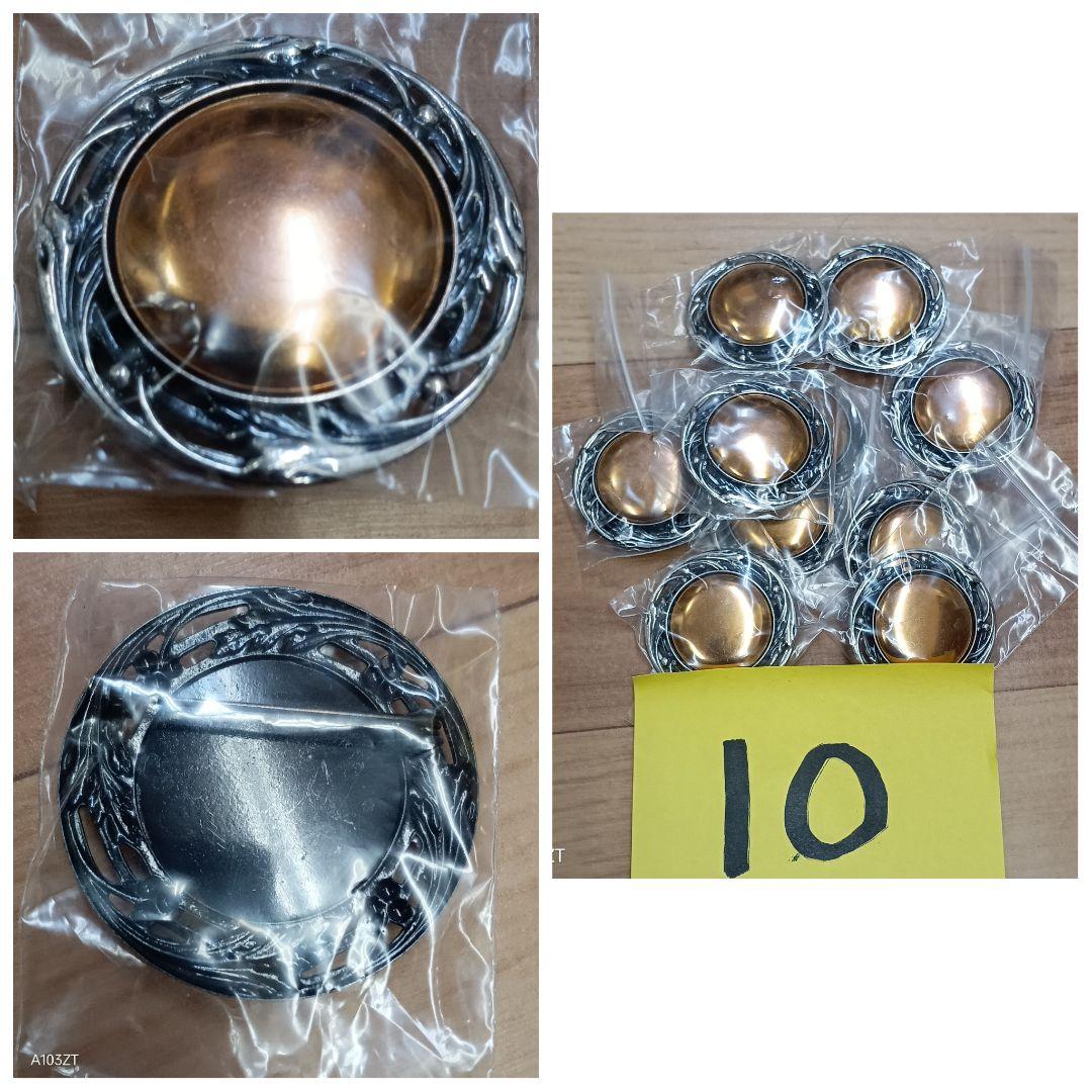 未使用 七宝焼 材料 ブローチ 200個 まとめて 2.8kg アクセサリー材料