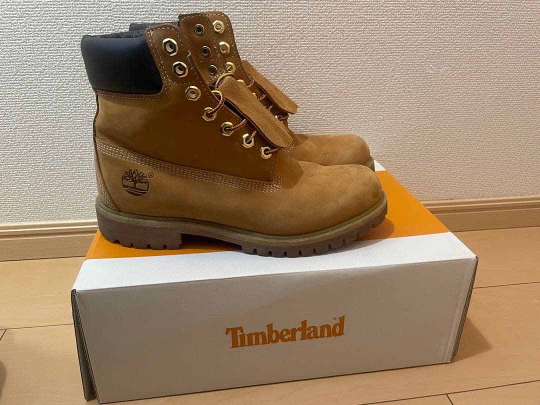 Timberland 防水スエード ハイカットブーツ