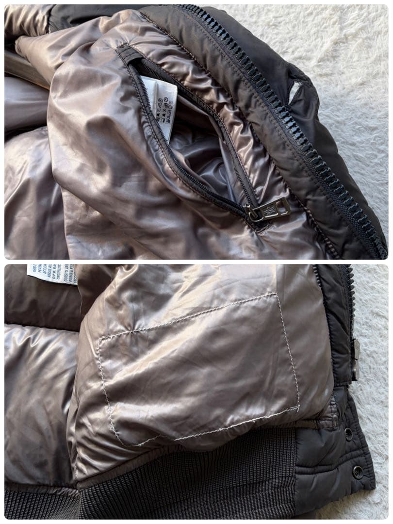 激レア】モンクレール ダウンジャケット ALBERIC フランス国旗 グレー