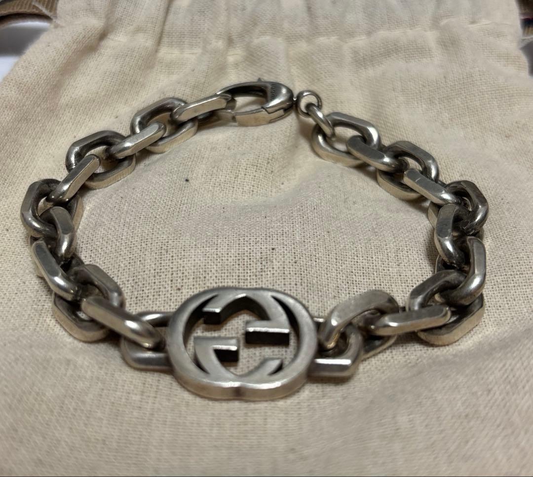 GUCCI】インターロッキング ブレスレット 19 | Shop at Mercari from