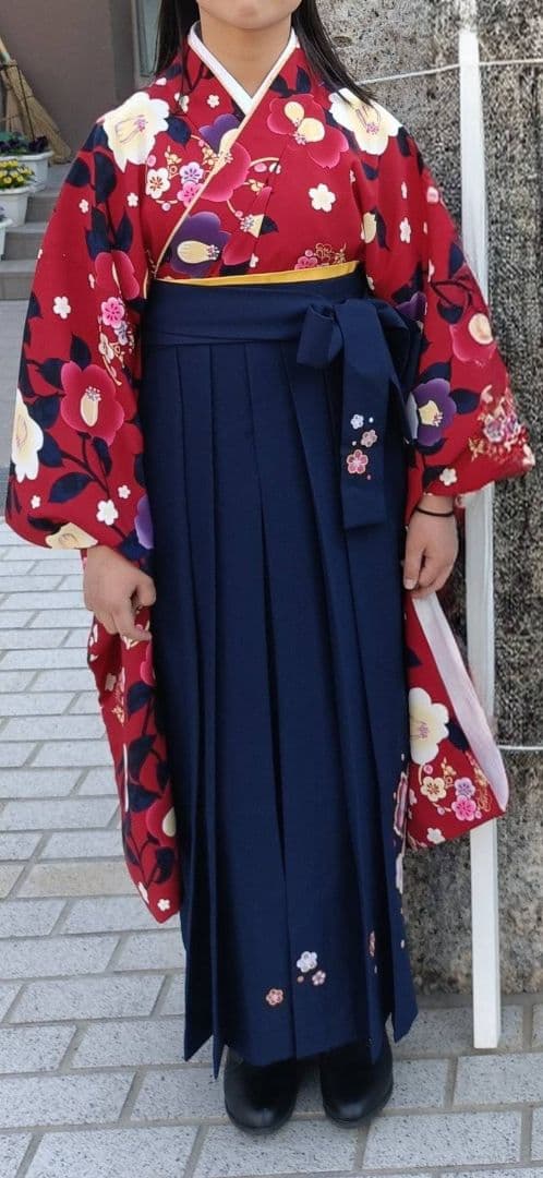 卒業式袴セット　アリサナ　袴160cm　髪飾り付き arisana（アリサナ） 袴セット 袴 小学校卒業式 小学生 卒業式 「簡単