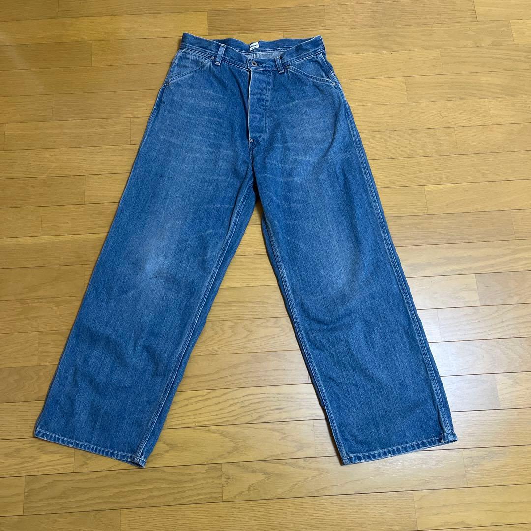 chimala]SELVEGE DENIM PAINTER PANTS - メルカリ