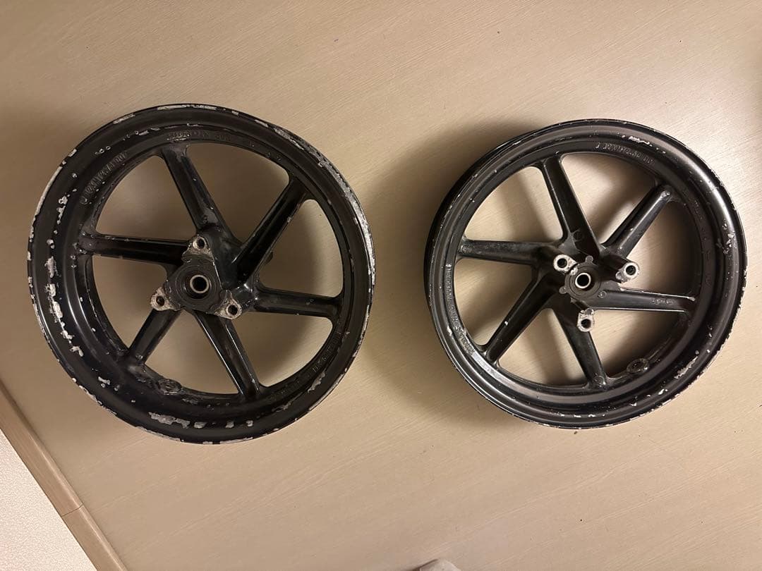 ak様専用 HONDA NSR50 AC10 後期 純正ホイール 前後セット - メルカリ