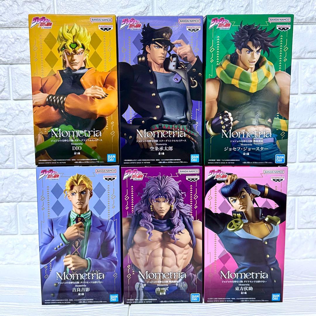 ジョジョの奇妙な冒険 mometria フィギュア 6体セット - メルカリ
