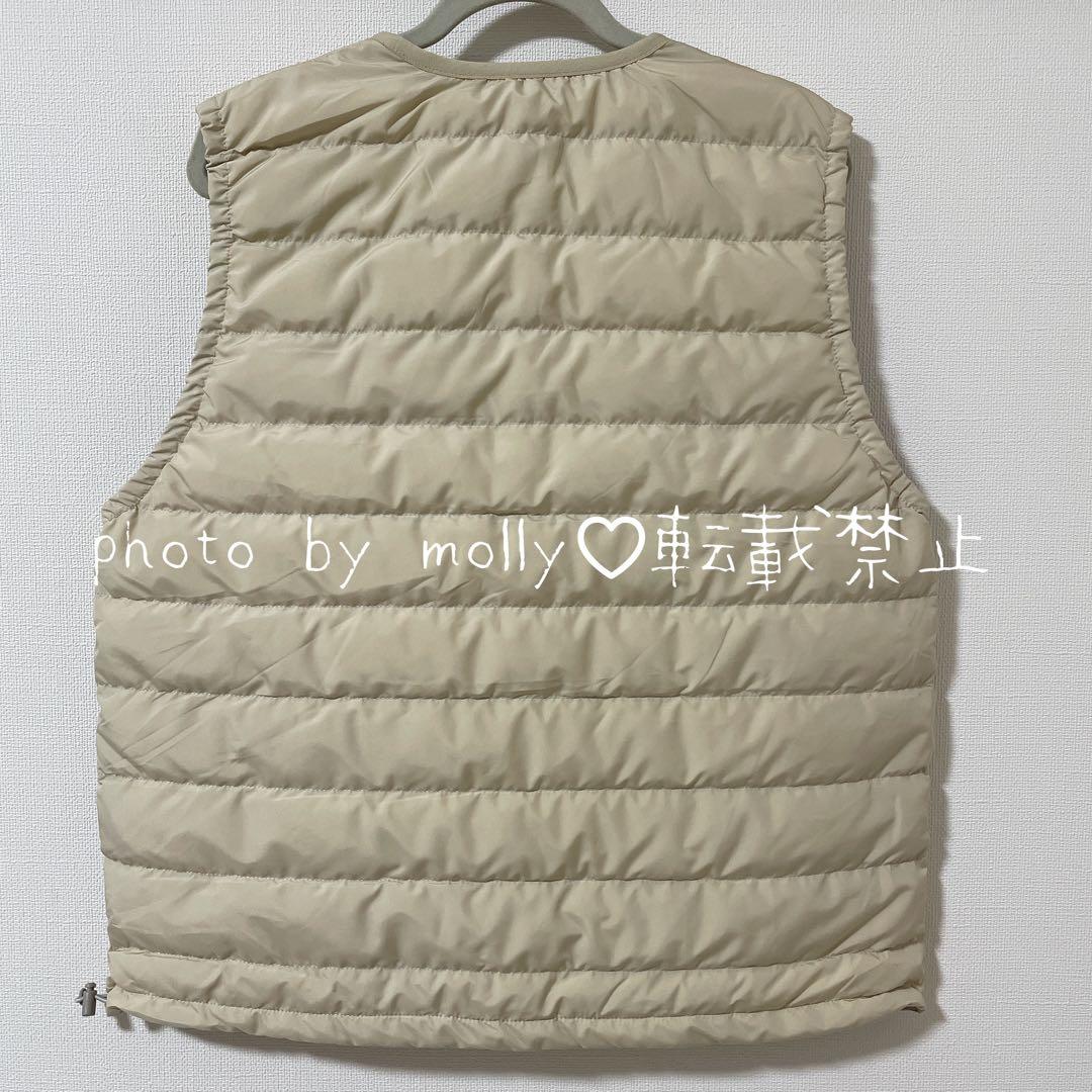 ダントン　インナーダウンクルーネックベスト