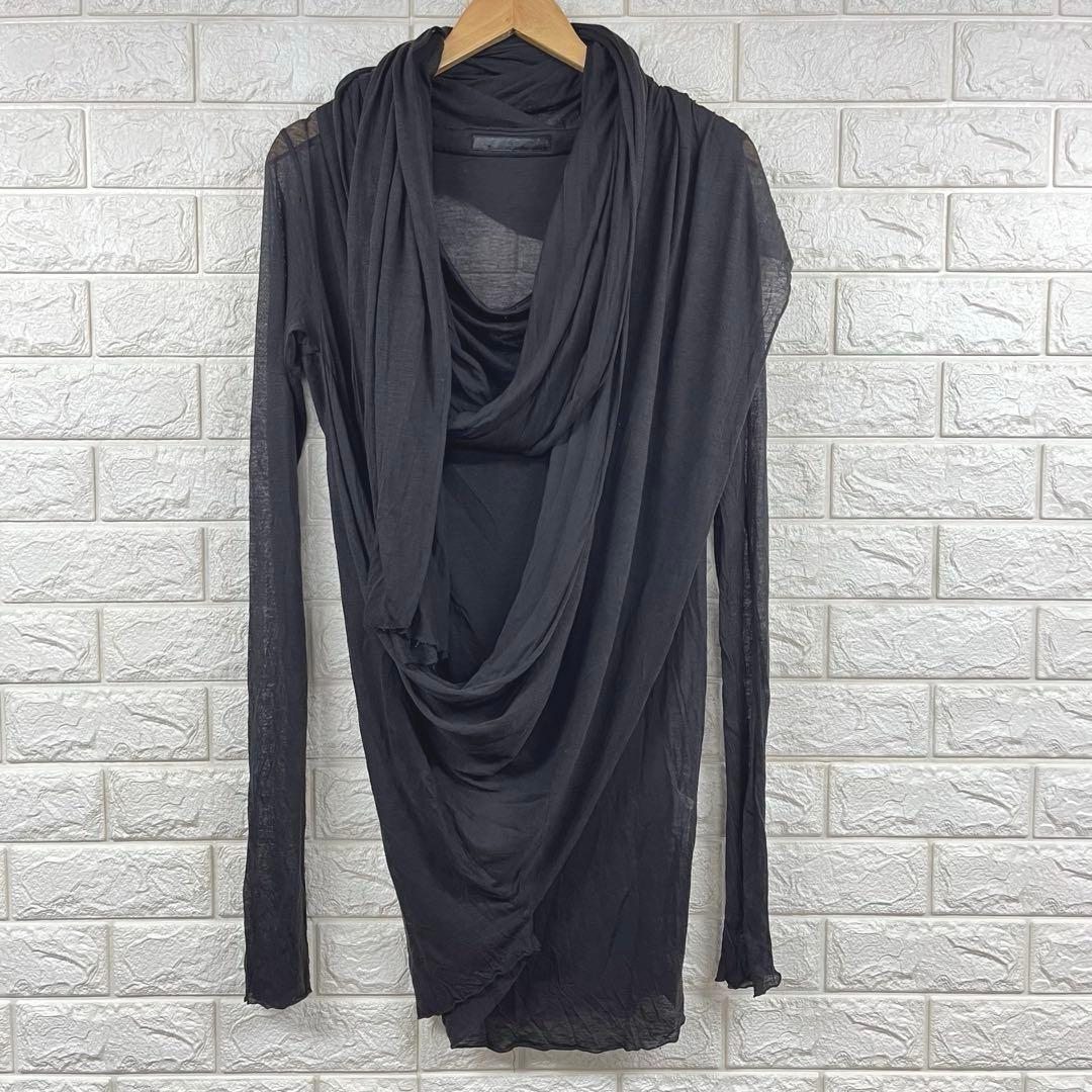 JULIUS 10AW goth_ik; 変形ドレープカットソー 1 カシミヤ混 - メルカリ