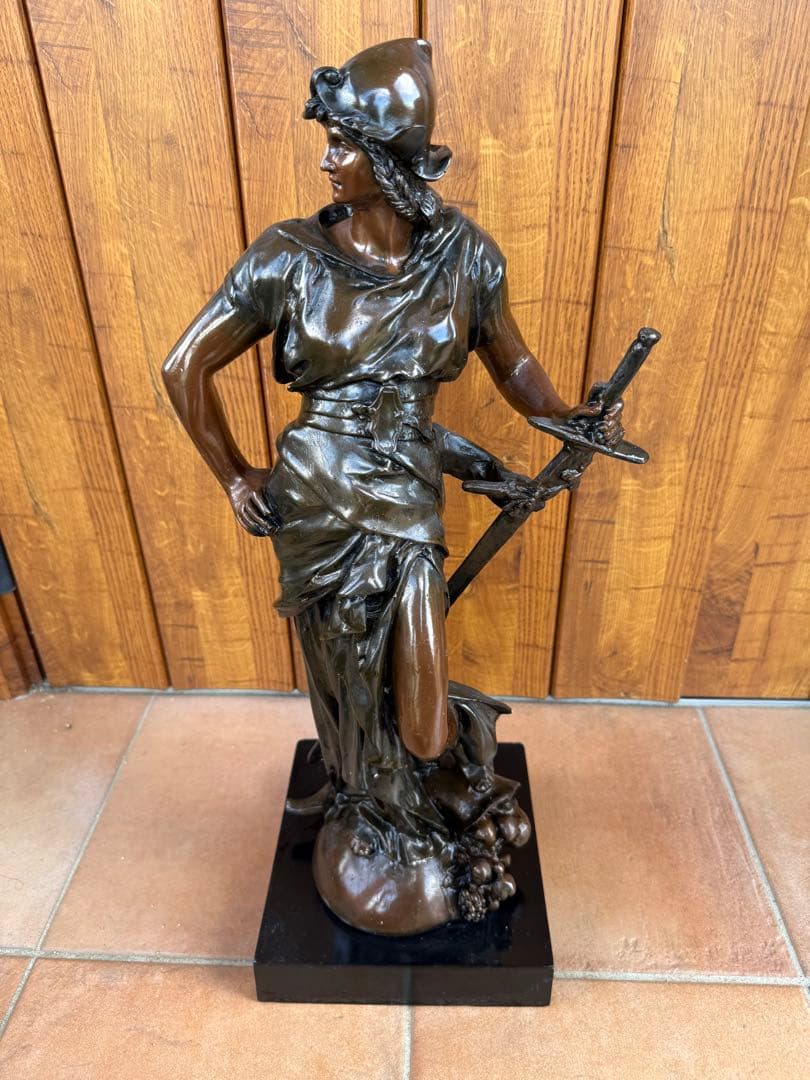 T*A様 ブロンズ 戦士像 女戦士アマゾネス